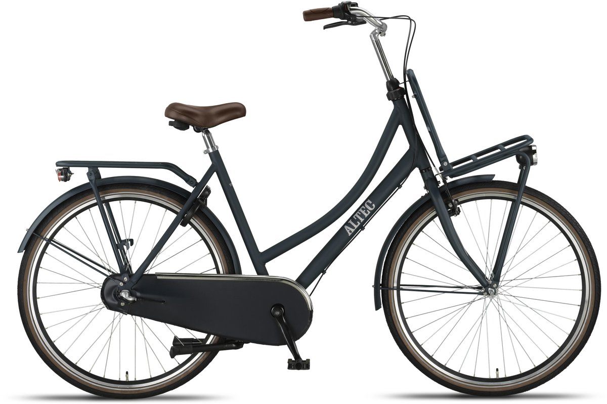 Altec Transportfiets dames Vintage 28 Inch 50 cm Dames 3V Terugtraprem Jeansblauw Fiets kopen online