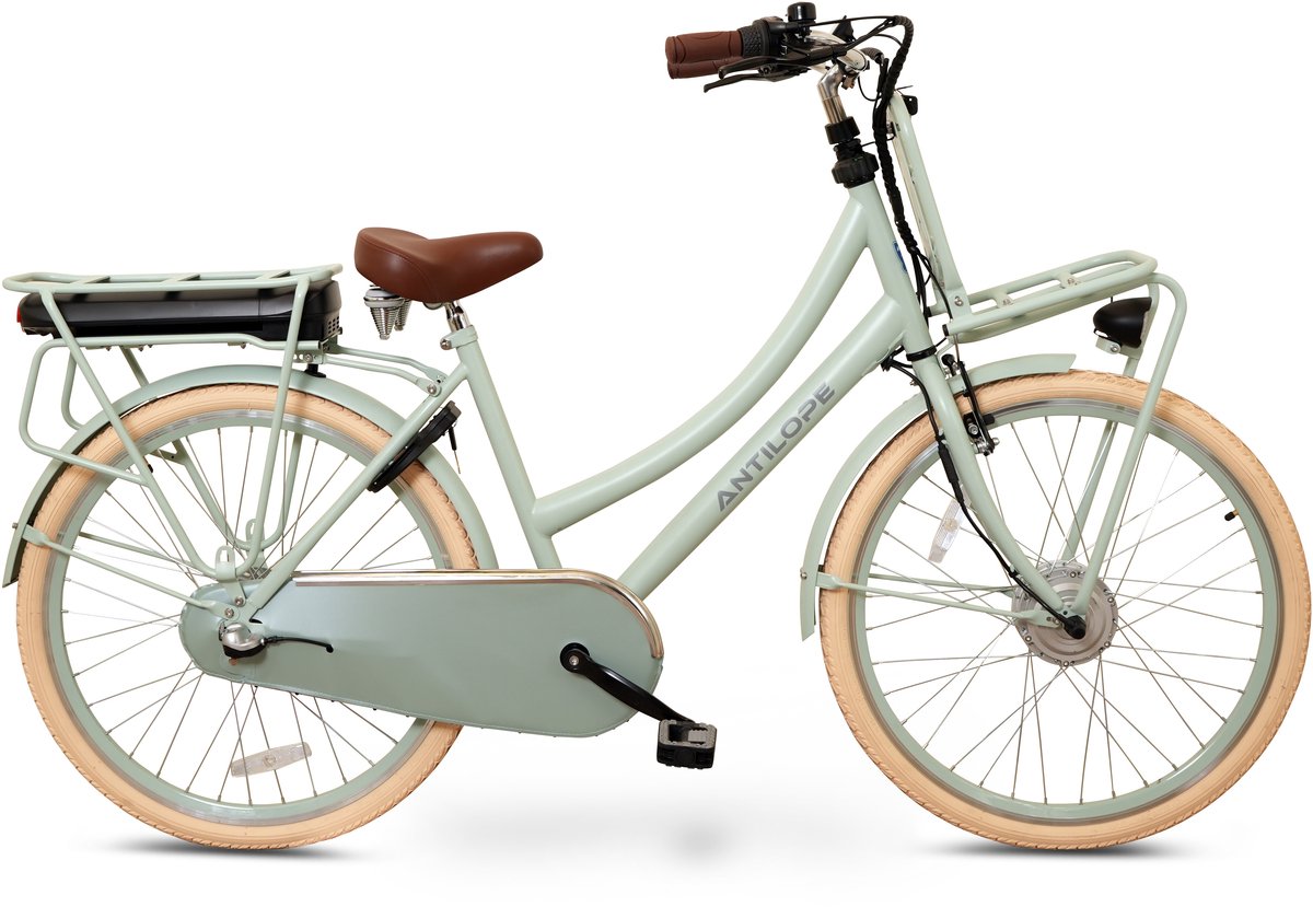 Antilope Cargo Plus N3 Elektrische Transportfiets 26 Inch 46 Cm Lichtgroen Fiets (elektrisch) kopen online