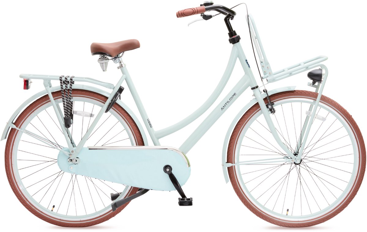 antilope cargo x1 plus transportfiets 28 inch muted grayish blue