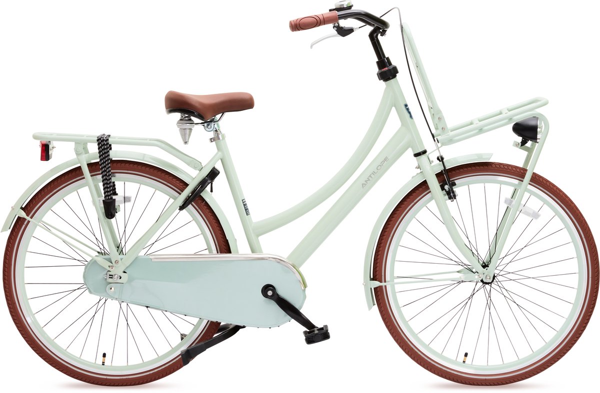 Antilope Mini Cargo X1 Transport 26 Inch Meisjesfiets Mat Lichtgroen Kinderfiets kopen online
