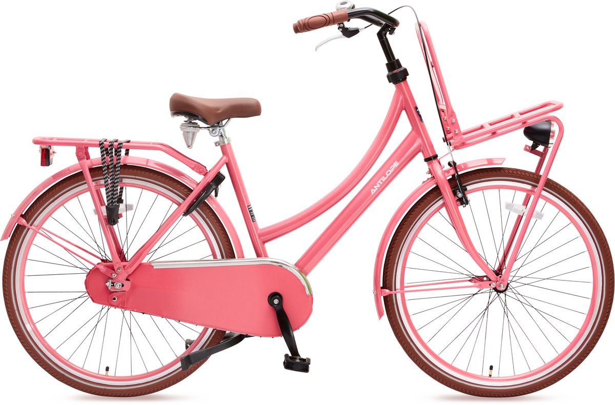 Antilope Mini Cargo X1 Transport 26 Inch Meisjesfiets Roze Kinderfiets kopen online