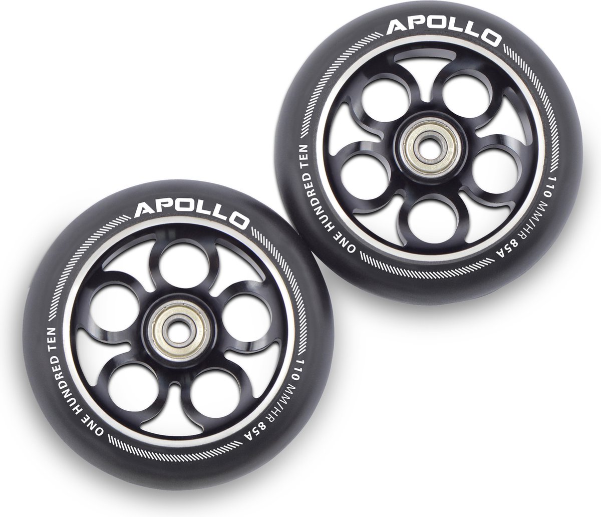 Apollo Stunt Scooter reservewielenset Pro Wheels - ABEC9 kogellagers, scooterwiel reservewielen geschikt stuntscooter Step kopen online