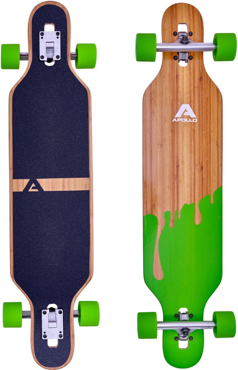 apollo twin tip dt glasvezel longboard malolo