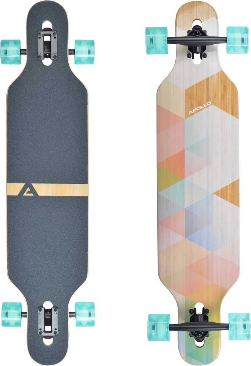 Apollo Twin Tip DT Longboard Nauro - Bamboe Longboard kopen online