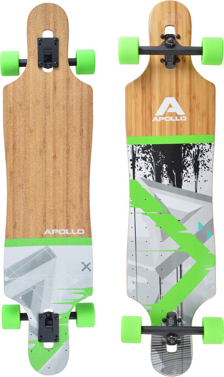 Apollo Twin Tip DT Longboard Upolu - Bamboe Longboard kopen online