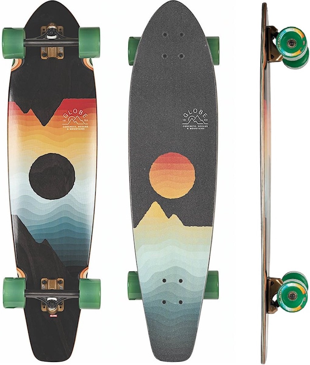 Arcadia - Black Maple/Chromese Longboard kopen online