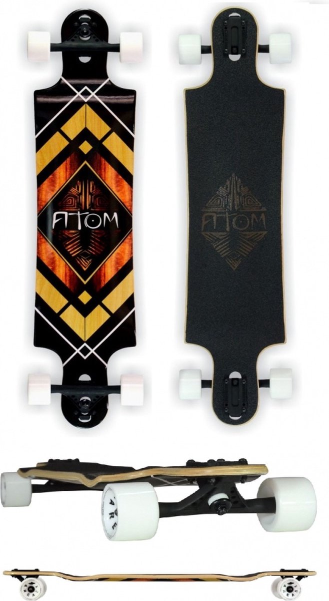 Atom 38 inch Woody Diamond drop longboard Longboard kopen online