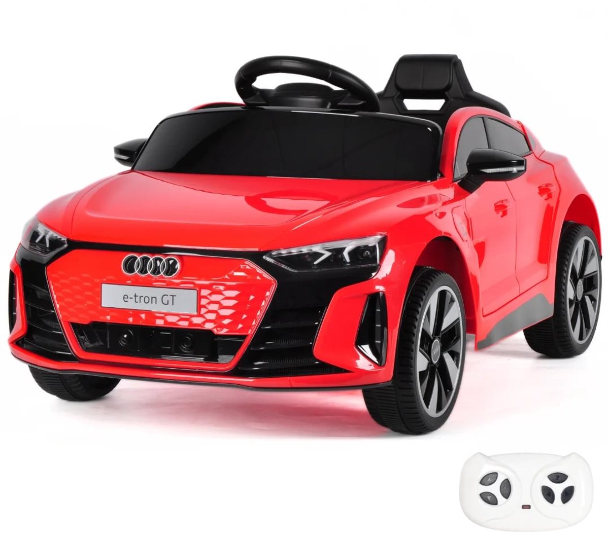 audi e tron gt elektrische kinderauto 12v 1 tot 4 jaar mp3 rood