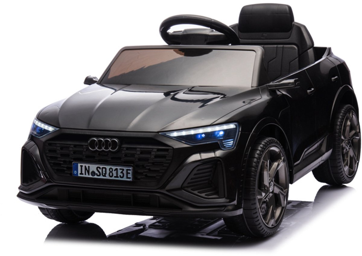 Audi SQ8 Kinderauto Zwart | 12V Accuvoertuig kopen online