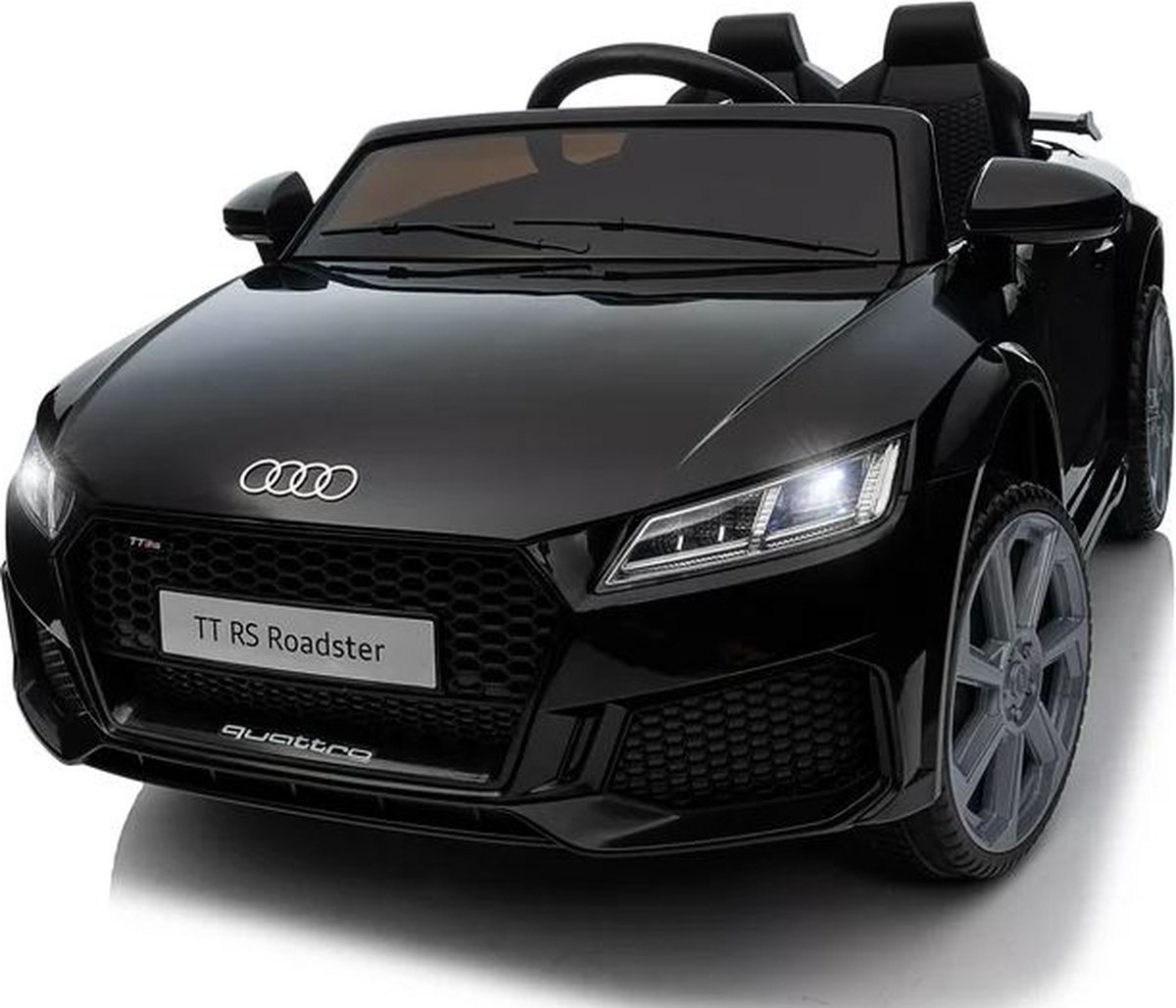 Audi TTRS 12V - Elektrische kinderauto - Met afstandsbediening - Zwart Accuvoertuig kopen online