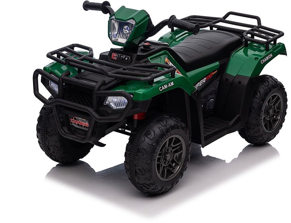 Baby Mix - CAM-AM - Elektrische Quad - Groene Kinder ATV - Off-Road Voertuig - Speelgoed voor Buiten - Grote Banden - E160 Super Power - Robuust Ontwerp - Voor Kinderen - Speelvoertuig - Quadrijder Accuvoertuig kopen online