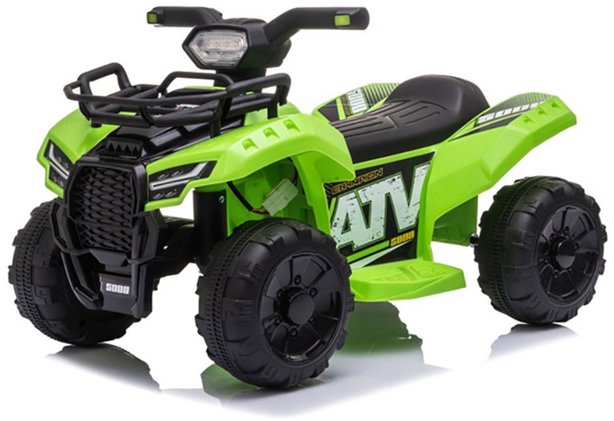 Baby Mix Elektrische ATV Quad Groen – Met USB, MP3 en Verlichting – 6V Accuvoertuig kopen online