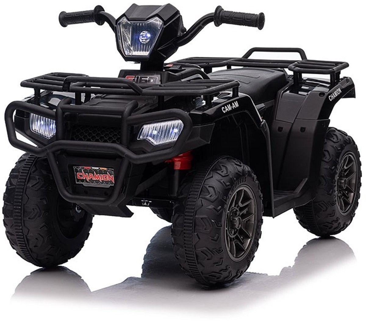 Baby Mix Elektrische Kinderquad – Zwart – 12V – Muziek, LED & 3 Snelheden Accuvoertuig kopen online