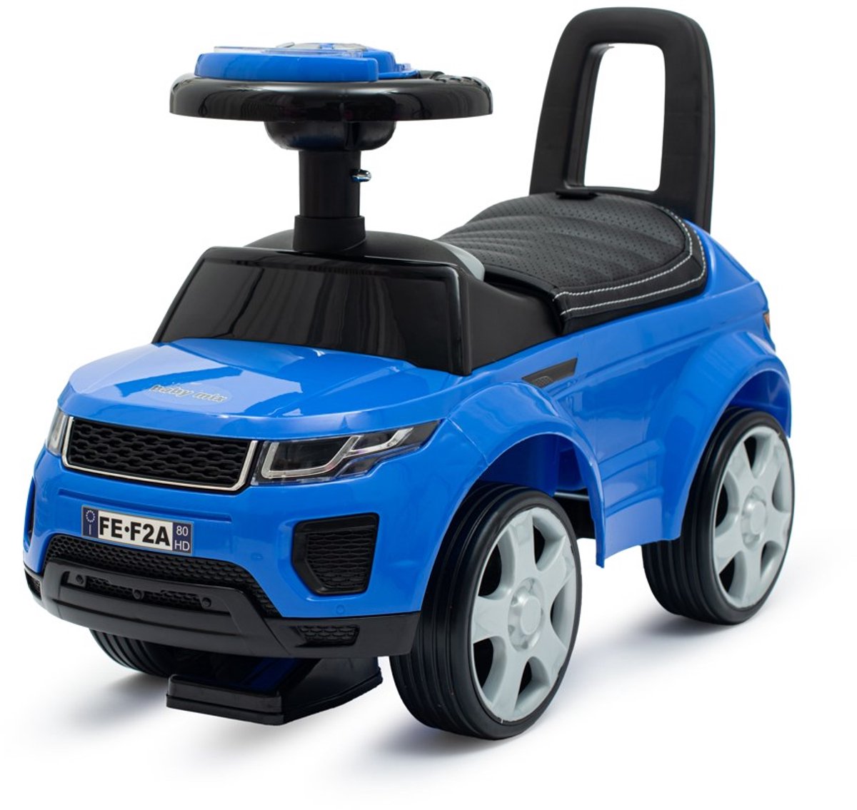 Baby Mix - Ride-on voertuig - Felblauwe speelgoedauto - Comfortabele zitting - Stabiele wielen - Kinderen auto - Speelgoed auto - Luxe rit - Veiligheid speelgoed - Kinderen voertuig Loopauto kopen online