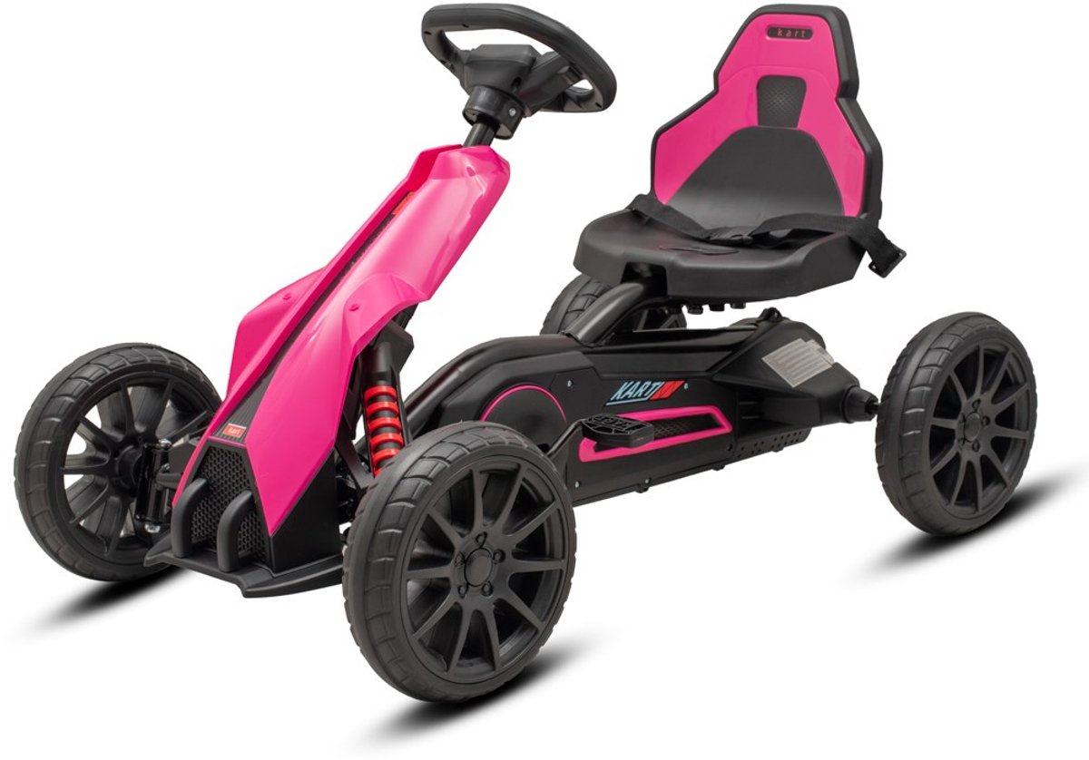 Baby Mix Speedster roze skelter – sportief en veilig met verstelbaar zitje Skelter kopen online