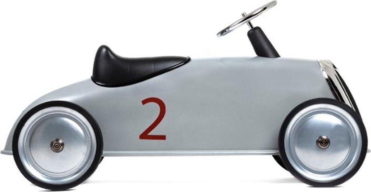 baghera new rider retro loopauto zilver