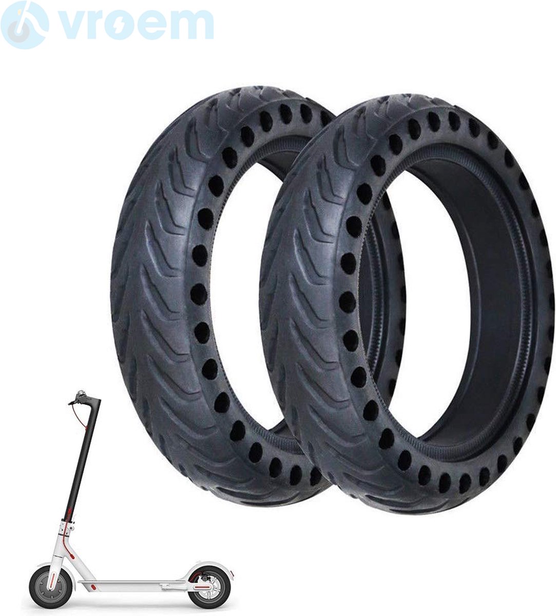 Band voor Xiaomi Mijia M365 (PRO) - M365 Accessoires - Phaewo X9 - Volrubber - Honinggraat - Slijtvast - Anti-slip - 1 Stuk Buitenspeelvoertuigaccessoire kopen online