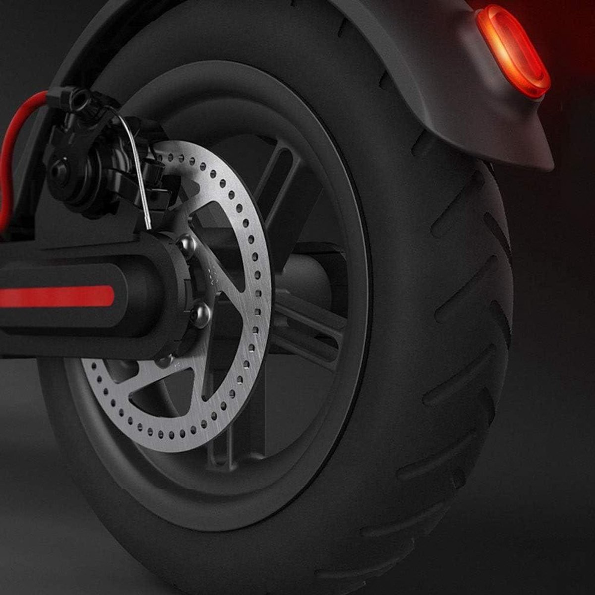 Banden voor elektrische scooter achterwiel met schijfrem - set van 2 banden 9.8 inch - Vervanging voor Xiaomi Mijia M365 - Duurzaam en slijtvast Buitenspeelvoertuigaccessoire kopen online