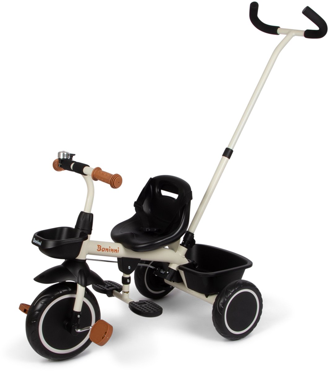 Baninni Driewieler met Duwstang Cara Beige Driewieler kopen online