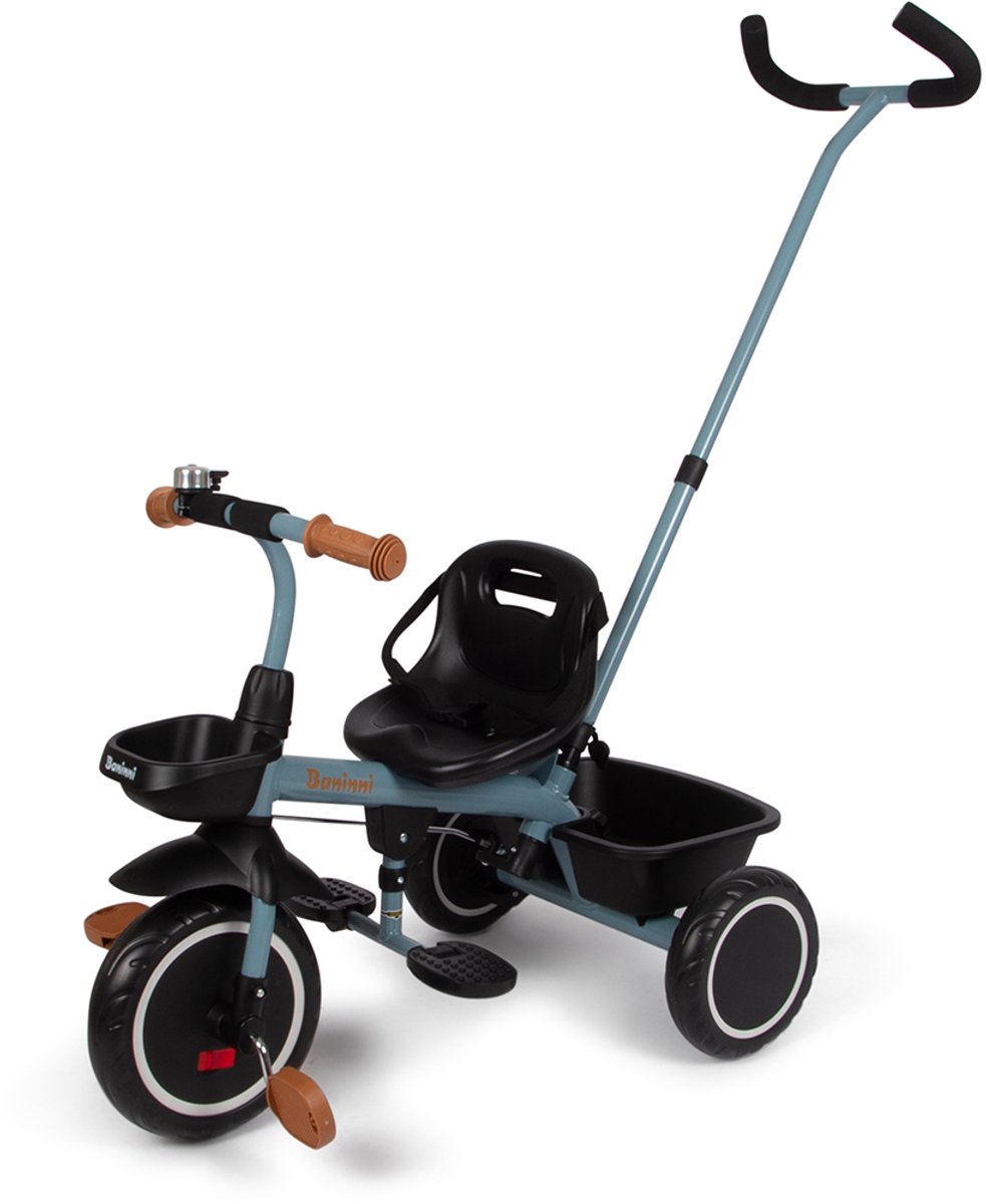 Baninni Driewieler met Duwstang Cara Blauw Driewieler kopen online