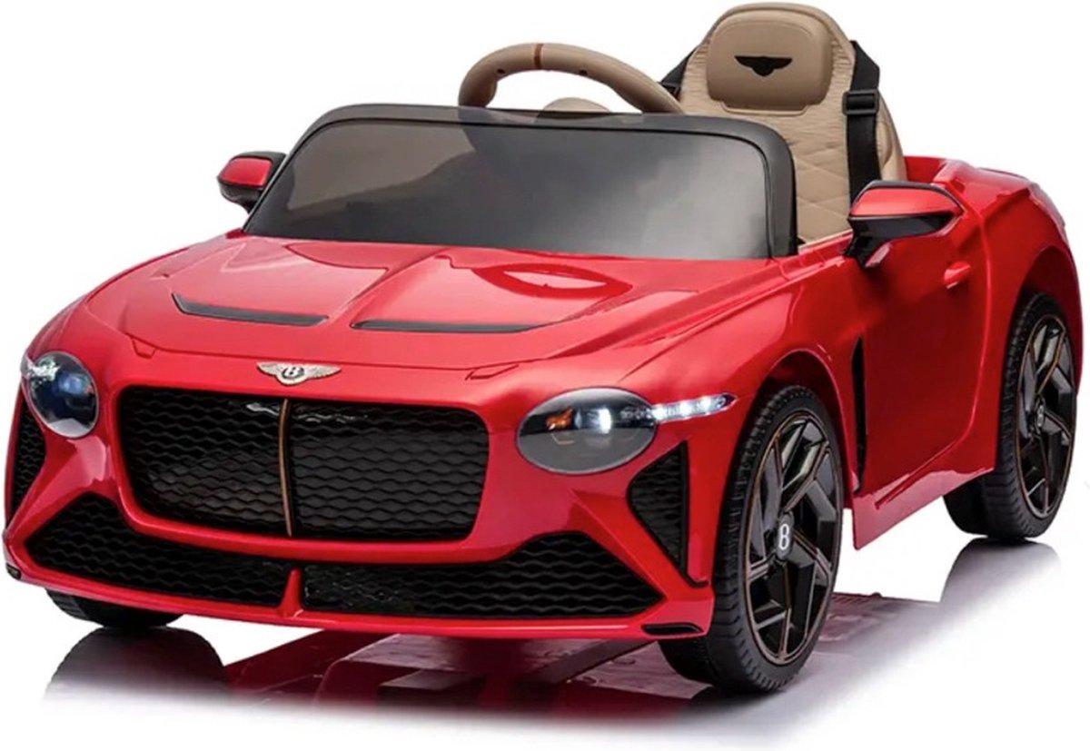 Bentley Bacalar Kinderauto Rood | 12V Accuvoertuig kopen online