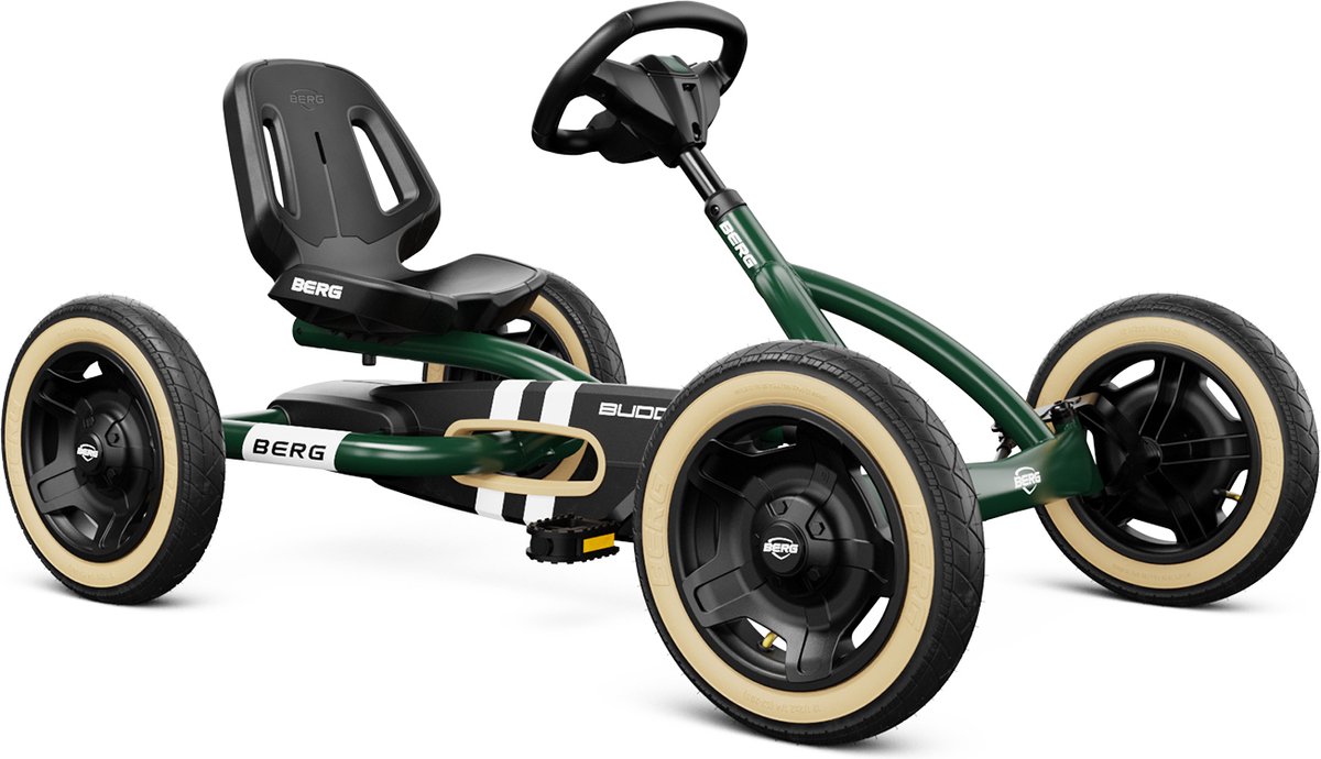 berg buddy retro green skelter 3 jaar vrijloopautomaat verstelbaar zadel groen