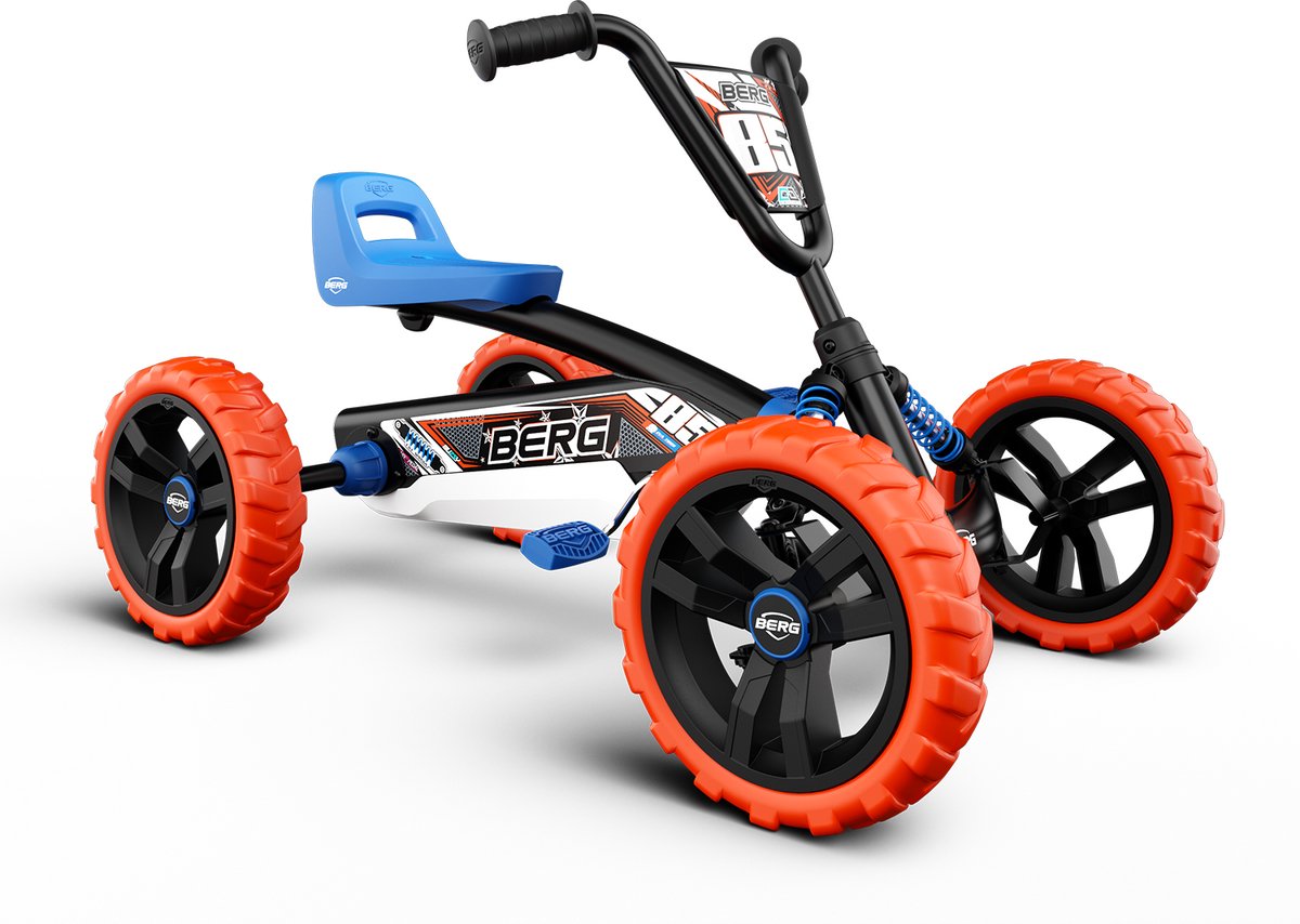 BERG Buzzy Nitro Skelter - 2+ jaar - Verstelbaar Zadel - Blauw/Oranje Skelter kopen online