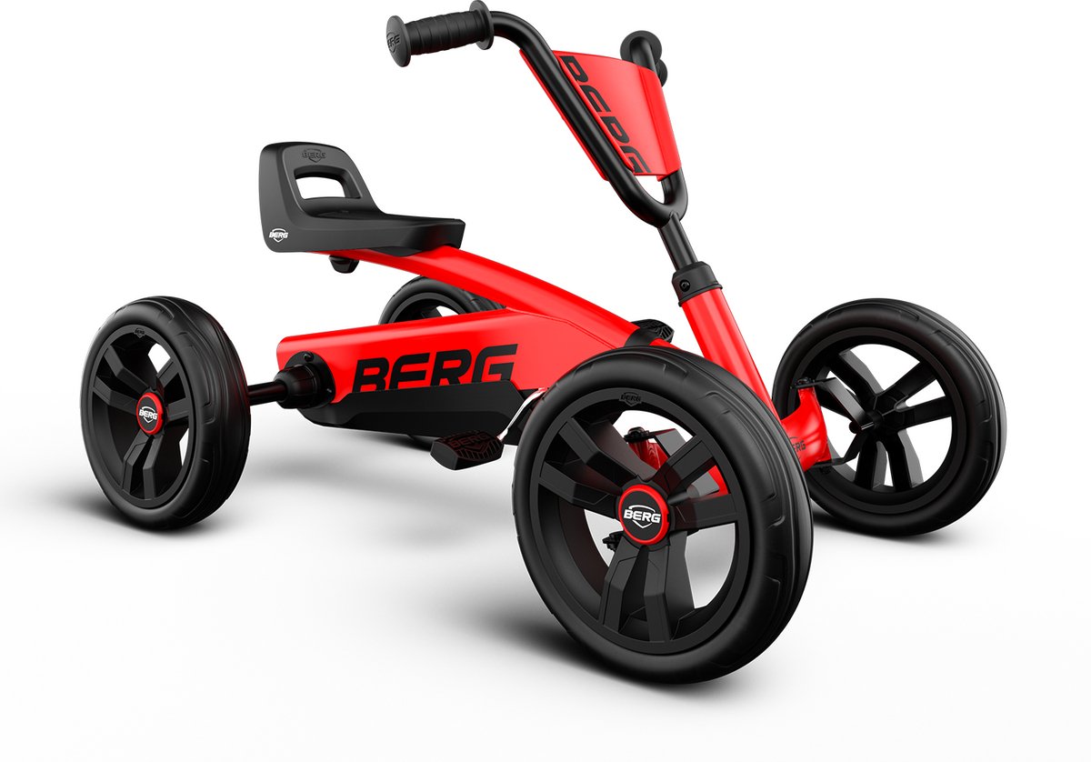 BERG Buzzy RED Skelter - Verstelbaar Zadel - 2+ jaar - Limited Edition - Rood Skelter kopen online