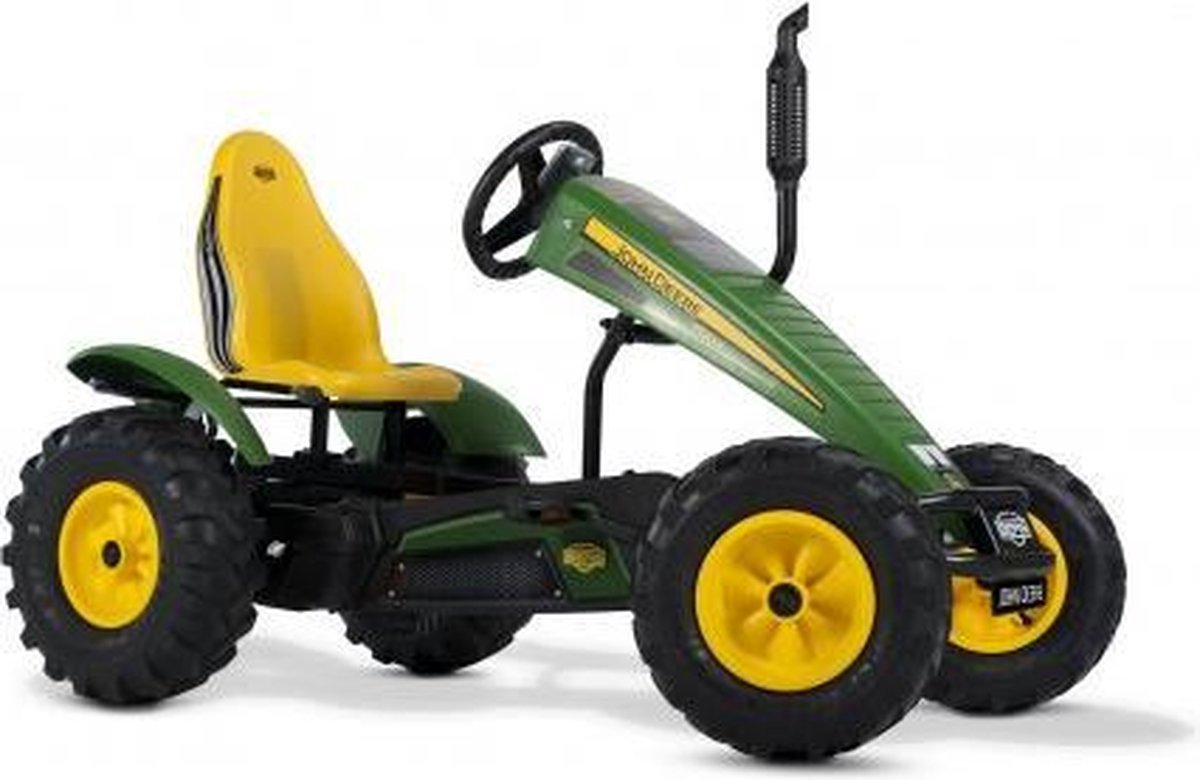berg elektrische skelter met xxl frame john deere e bfr groen vanaf 6 jaar
