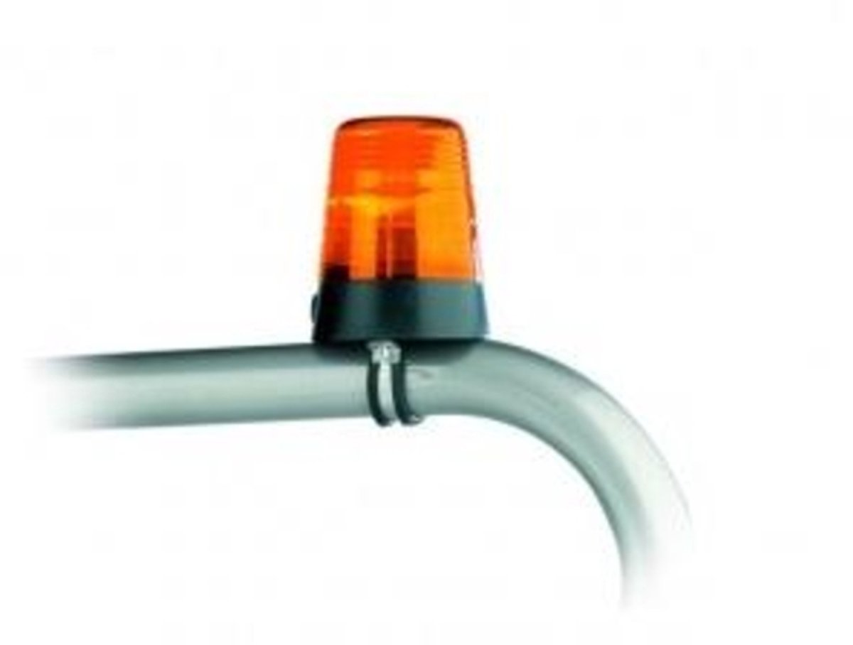 berg flashing light orange for roll bar
