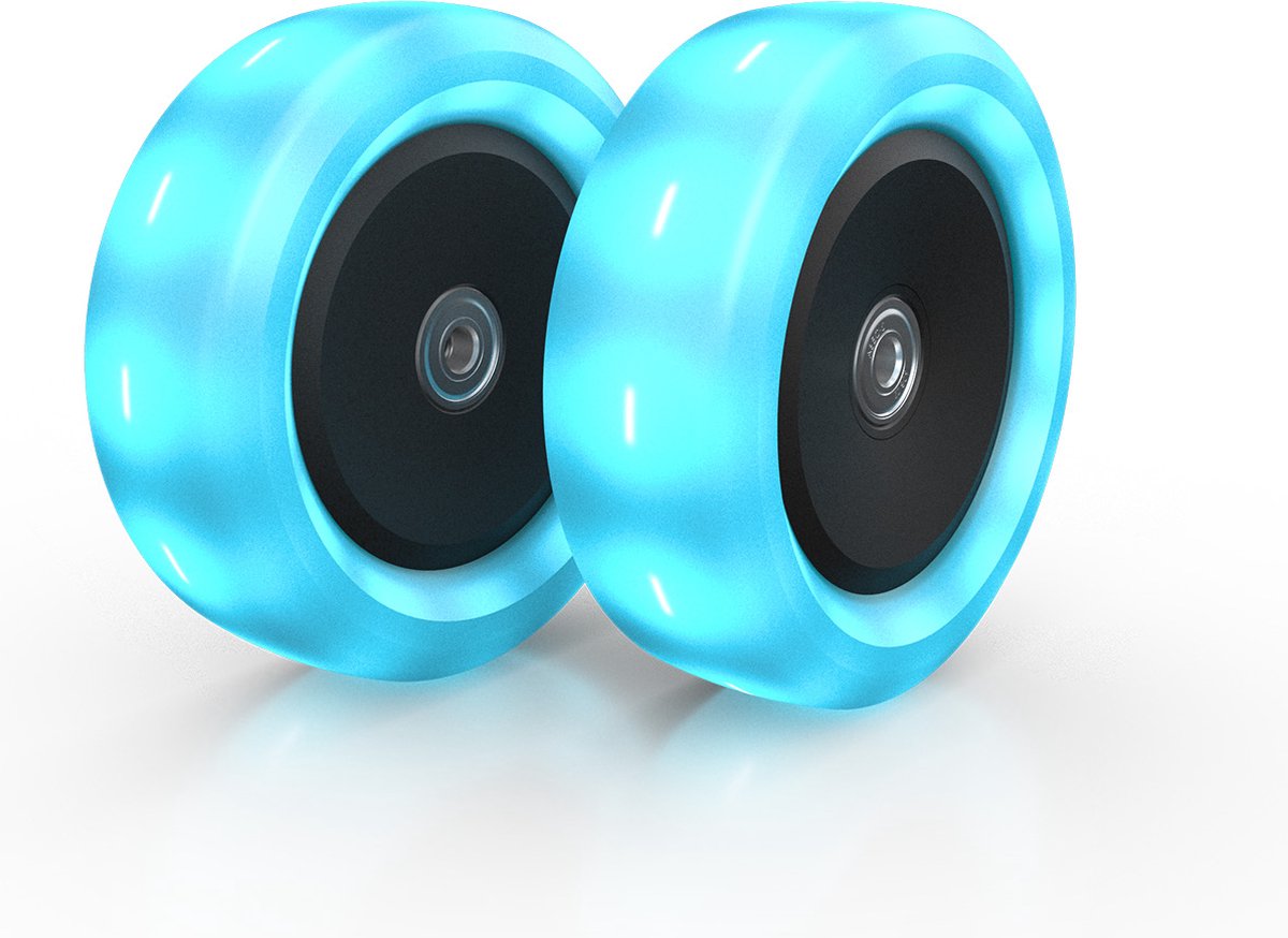 BERG Nexo Kinderstep LED wielen - Blauw Buitenspeelvoertuigaccessoire kopen online
