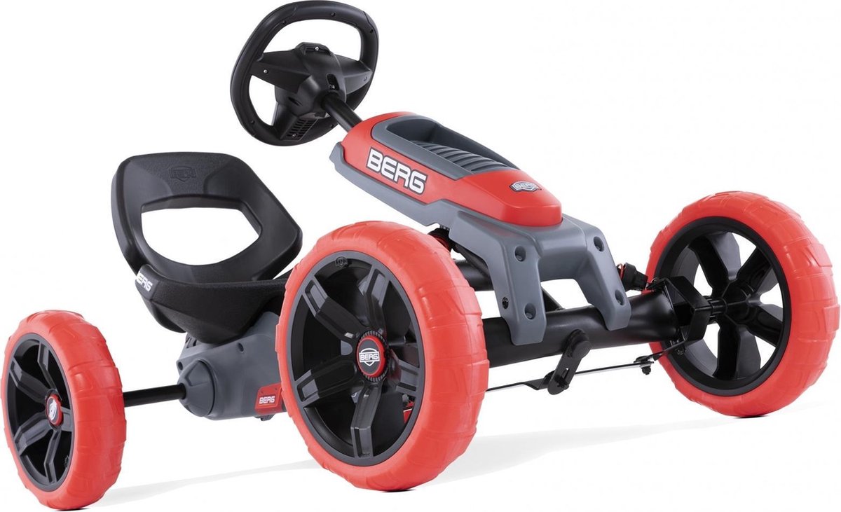 BERG Reppy Rebel Skelter - Met soundbox - 2,5+ Jaar - Grijs/Rood Skelter kopen online