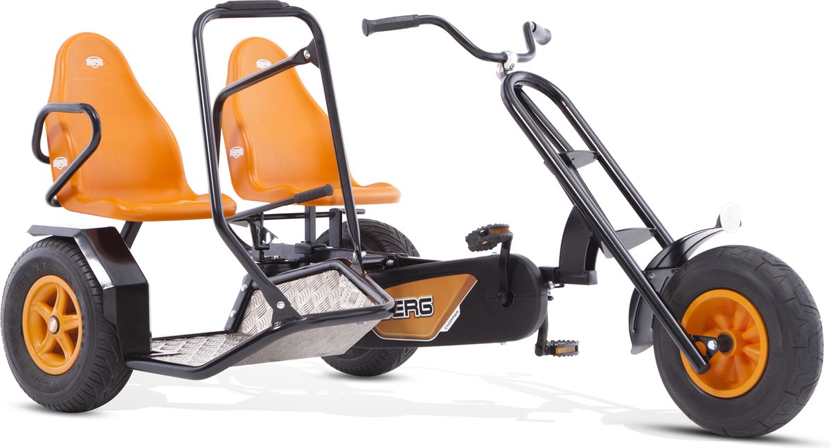 berg xl frame duo chopper bf skelter oranje vanaf 5 jaar