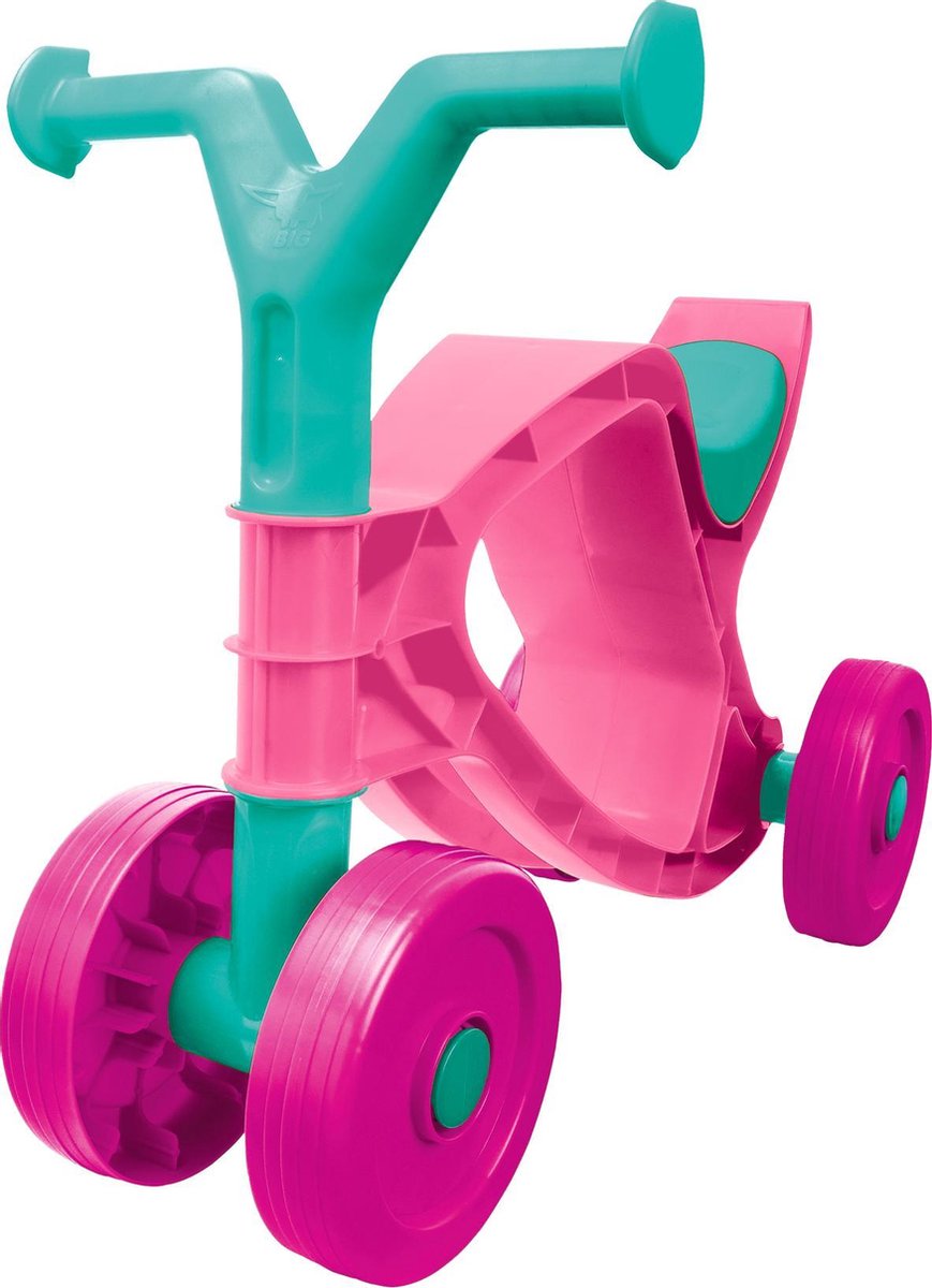 BIG - Flippi Roze - vanaf 1,5 jaar - belastbaar tot 25 kg - Loopfiets Loopfiets kopen online