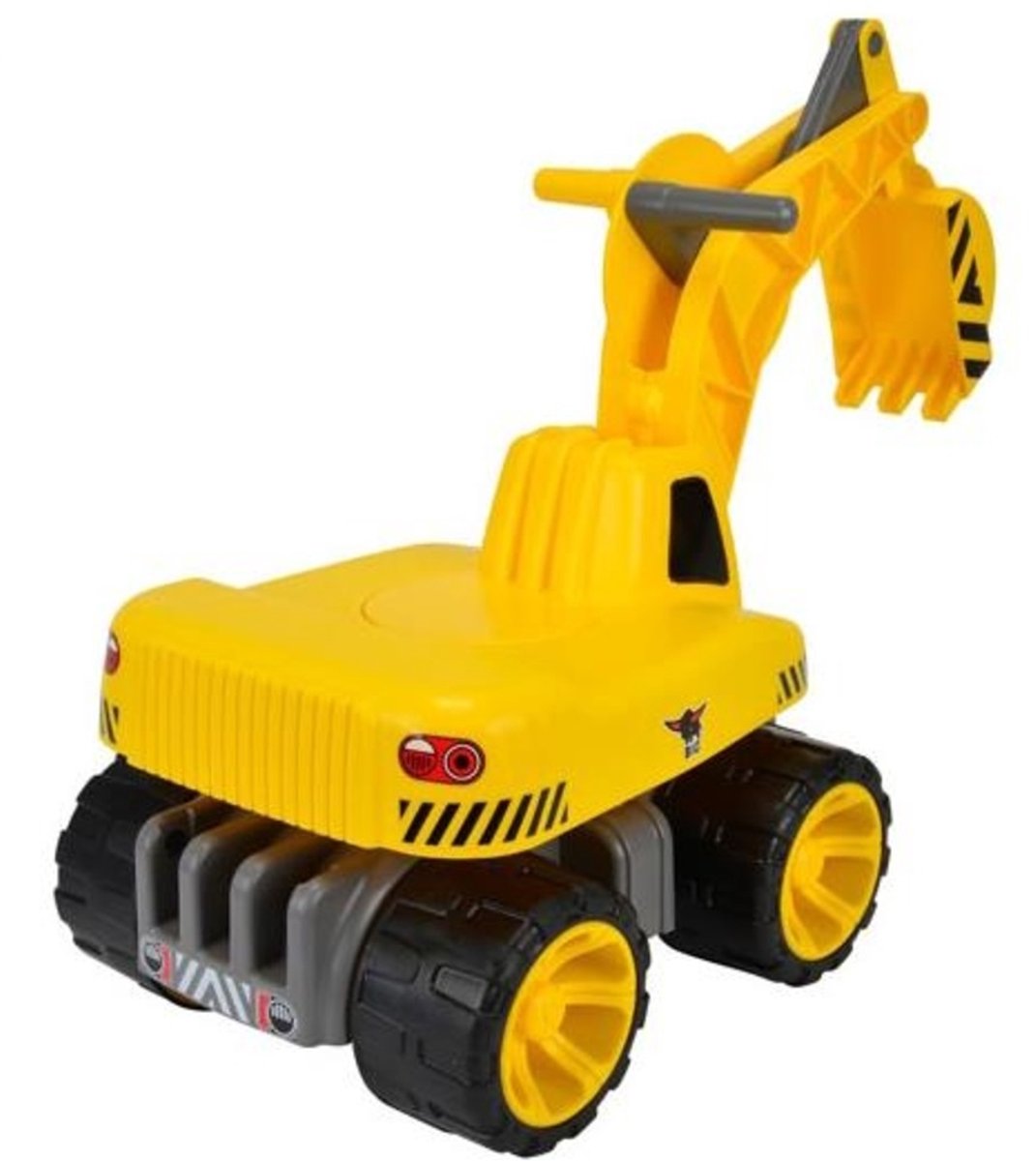 BIG - Power Worker Maxi Graafmachine - Loopauto - Werkvoertuig - 50kg belastbaar - vanaf 3 jaar - Buitenspeelgoed Loopauto kopen online