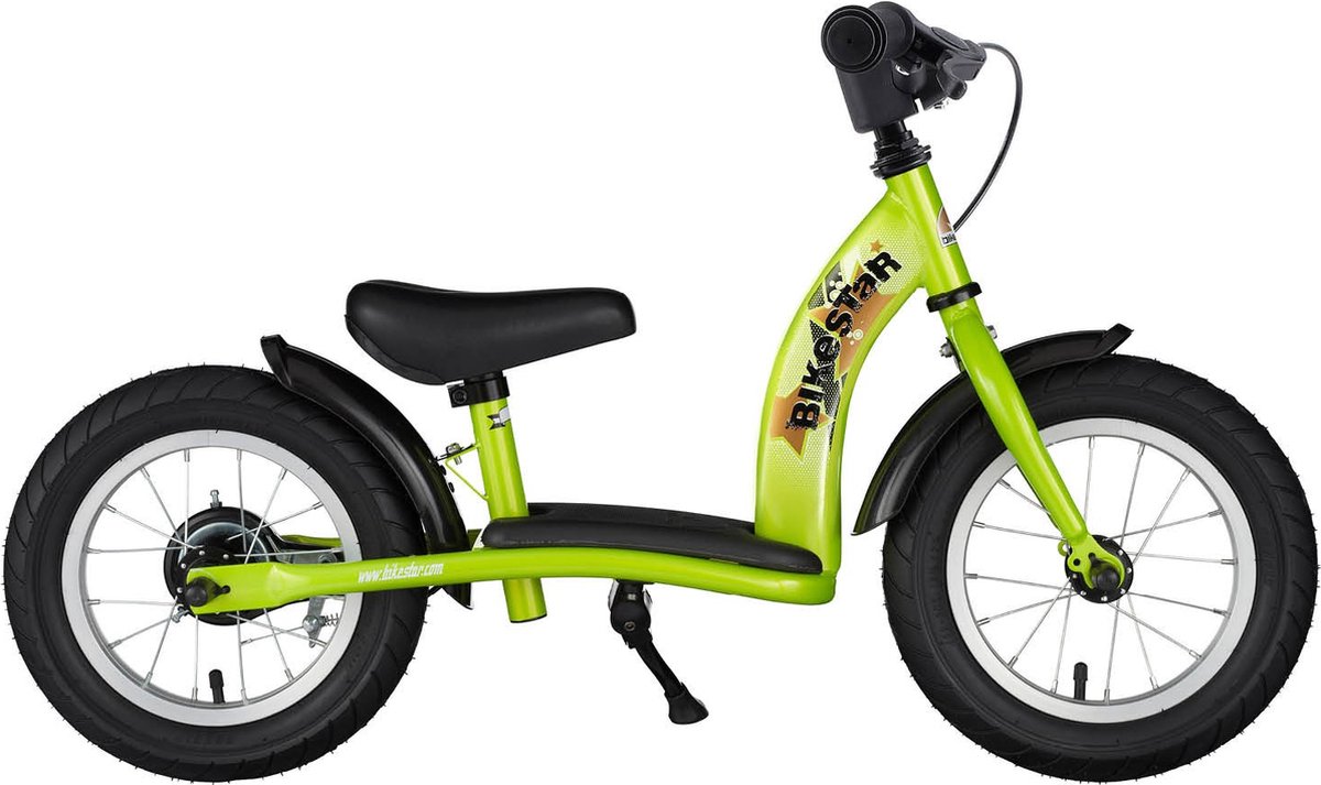 Bikestar loopfiets Classic 12 inch, groen Loopfiets kopen online