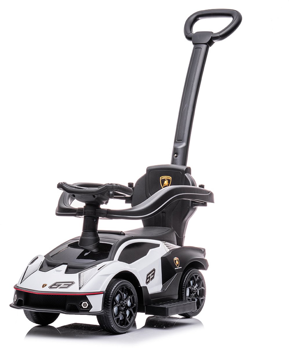 Billy Loopauto met Duwstang Lamborghini SCV12 Wit Loopauto kopen online