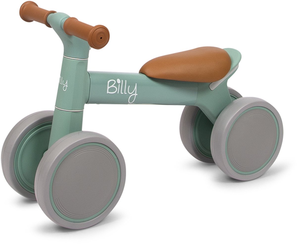 Billy Loopfiets 1 - 3 Jaar Pina Groen - Grijs Loopfiets kopen online