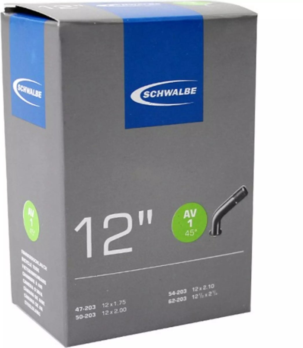binnenband schwalbe av1 12 47 62 203 40mm 45 ventiel