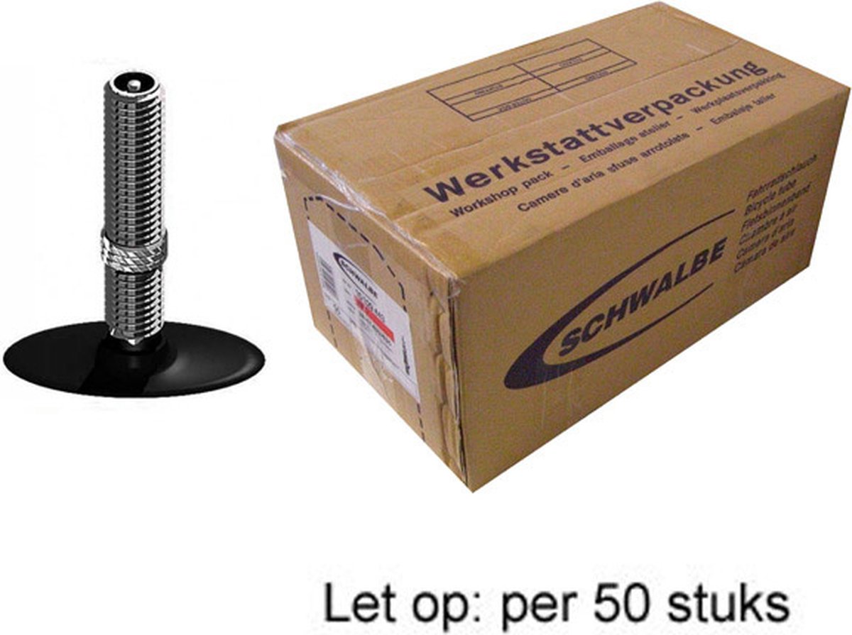 binnenband schwalbe av13 26 40 62 559 40mm ventiel werkplaatsverpakking 50 stuks