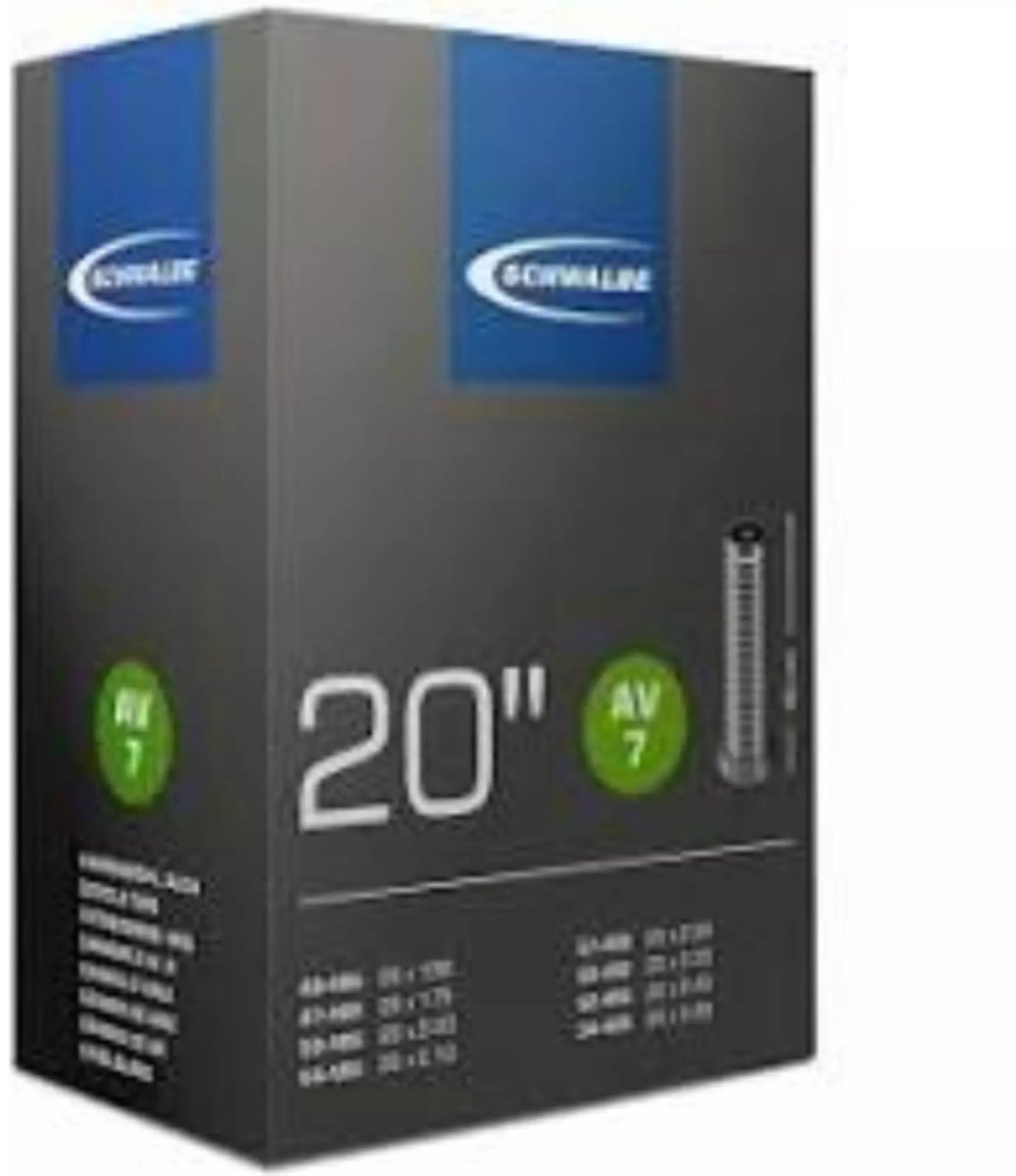 binnenband schwalbe av7 20 40 62 406 40mm ventiel
