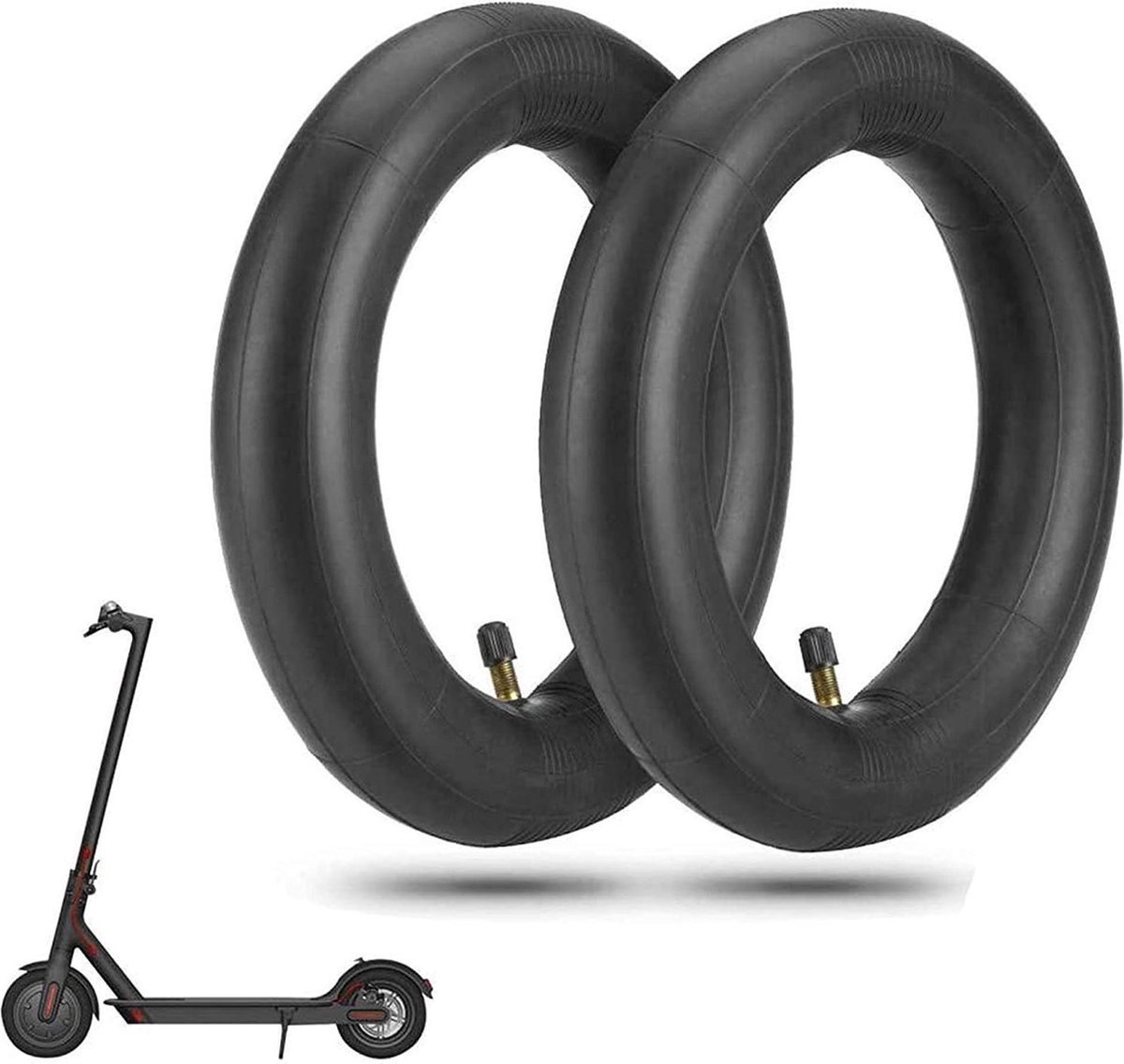 binnenbanden - set van 2 stuks (8,5 x 2 inch) Recht ventiel VOOR Xiaomi M365 / Pro 1 / Pro 2/ MI / Vsett 8 / Vsett 9 / Vsett 9+ step Buitenspeelvoertuigaccessoire kopen online