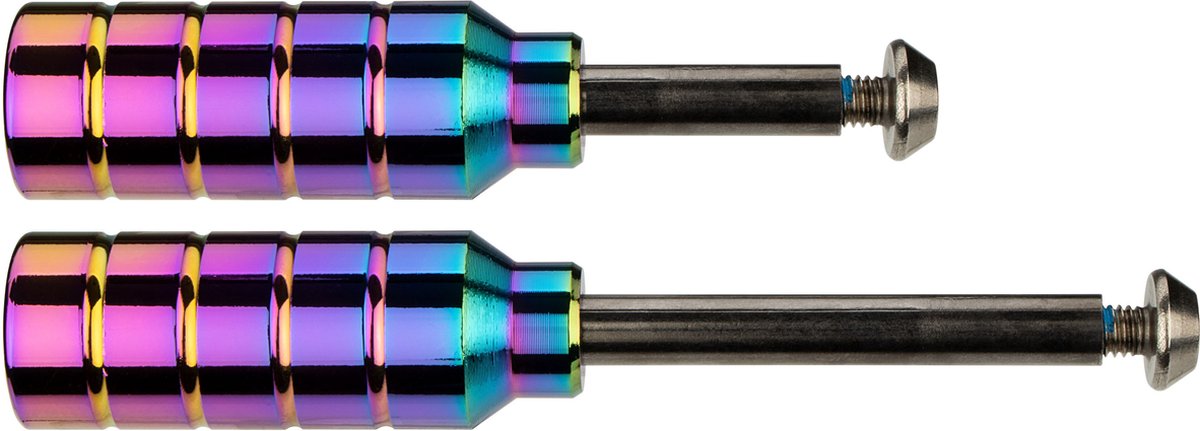Black Dragon - Stuntstep Peg Set - Neochrome - Aluminium/Staal Buitenspeelvoertuigaccessoire kopen online