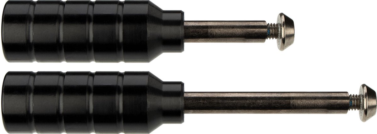Black Dragon - Stuntstep Peg Set - Zwart/Zilver - Aluminium/Staal Buitenspeelvoertuigaccessoire kopen online