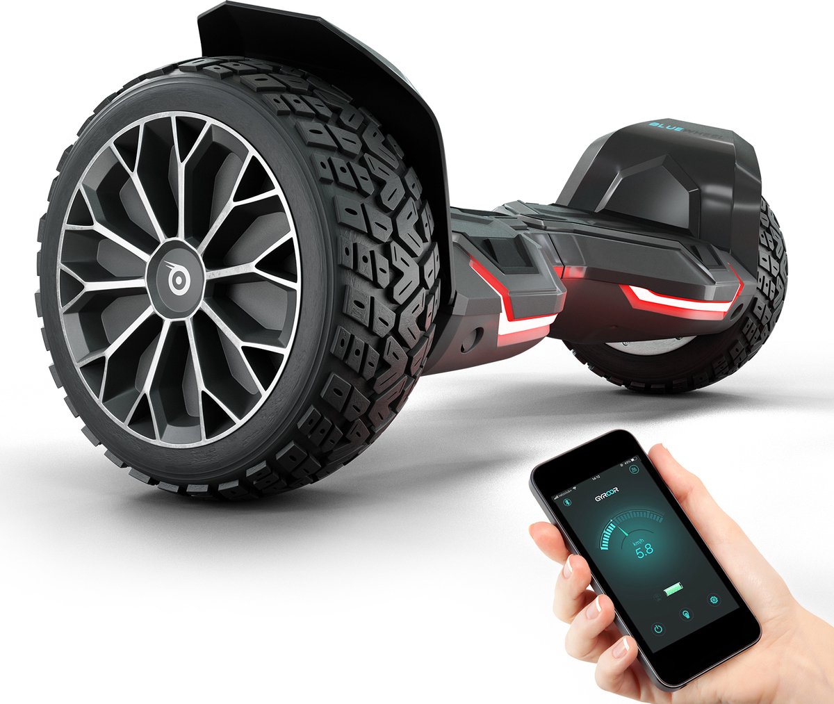 Bluewheel HX510 8.5” Premium Off-Road Hoverboard - Bluetooth Hoverboard kopen online