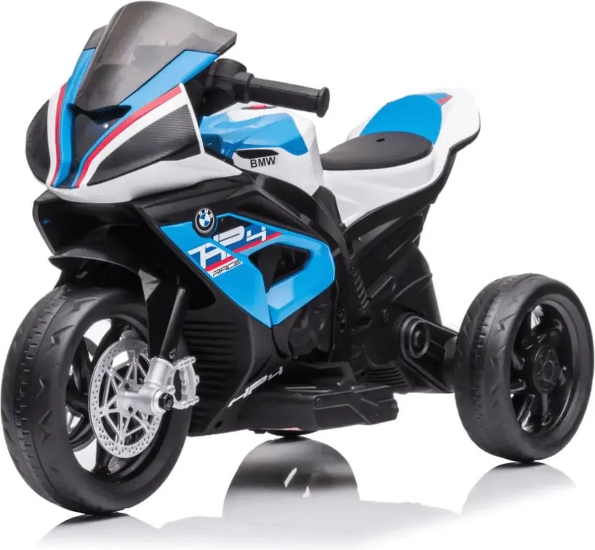 bmw hp4 mini elektrische kindermotor 7 4v 2 tot 5 jaar blauw