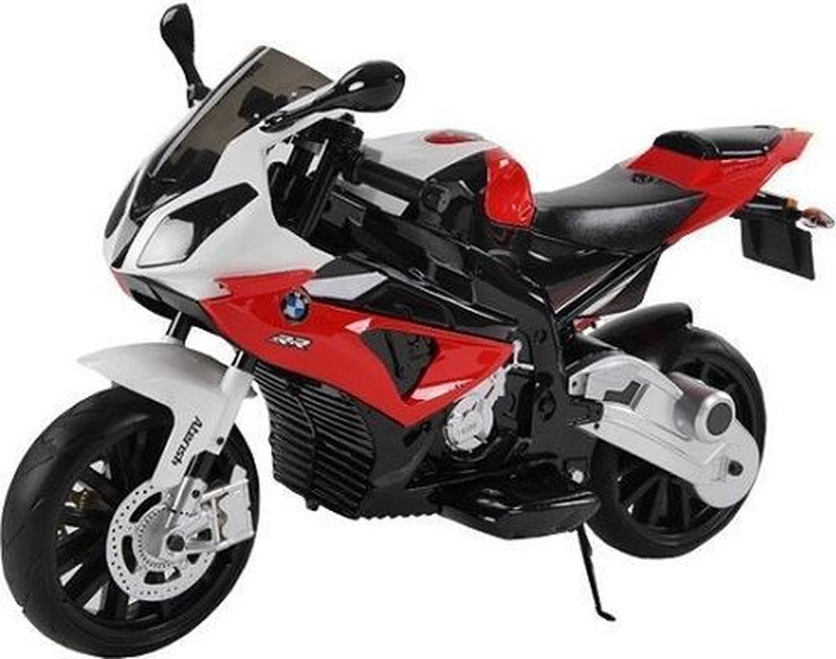 BMW S1000 Motor 12 V - Elektrische Motorfiets voor Kinderen & Jongens - Rood Accuvoertuig kopen online