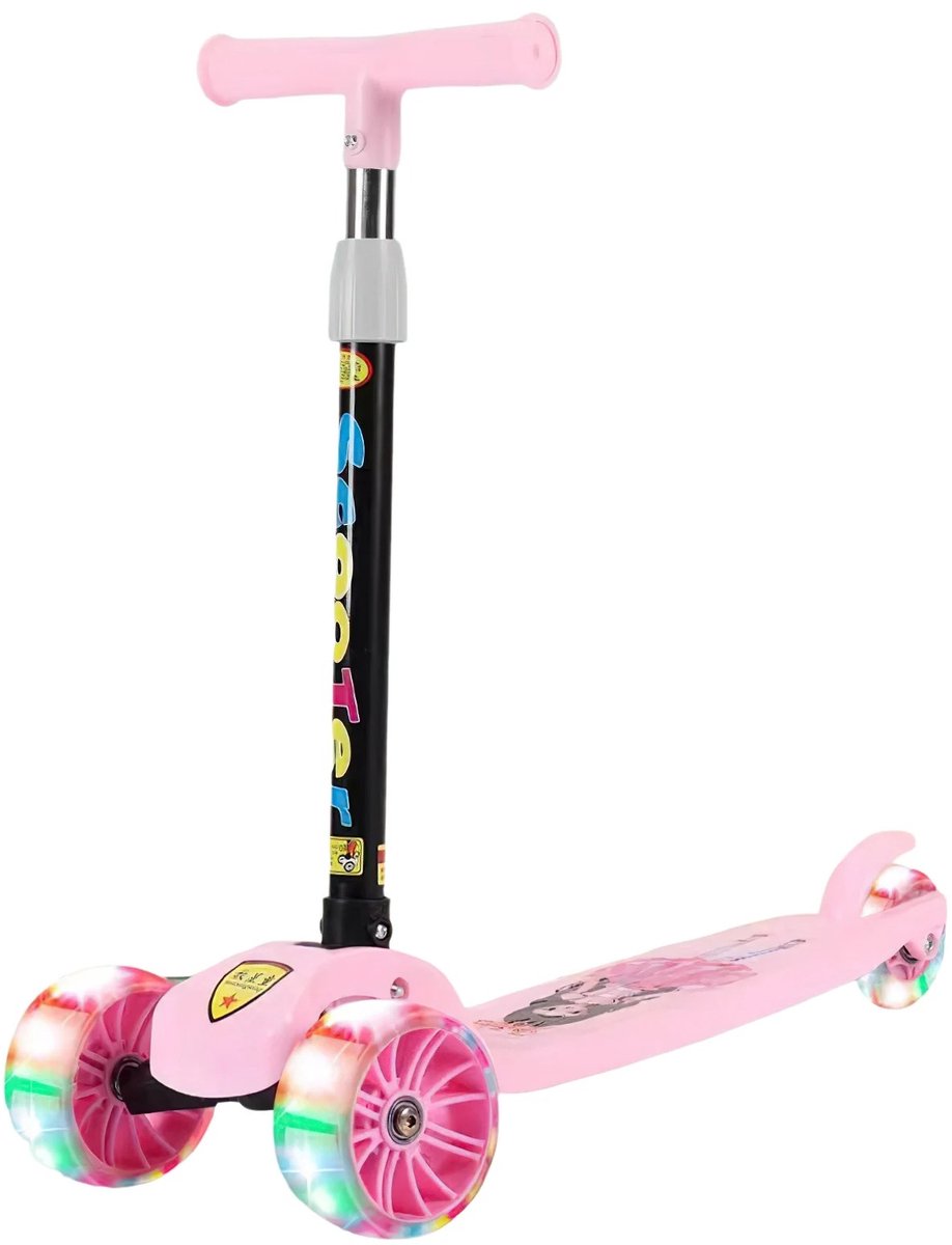 Boleen - Kinder Scooter - Kinderstep - Step 3 Wielen - Kinderstep Meisje - Scoot and Ride - 3 tot 12 Jaar - Met Flash Wielen Step kopen online