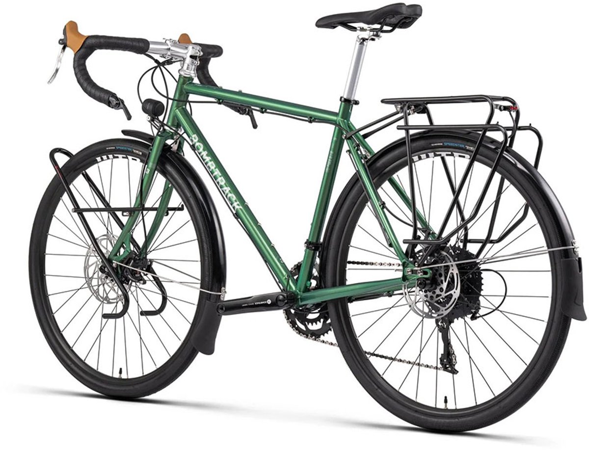 bombtrack arise tour bike metallic groen m 52