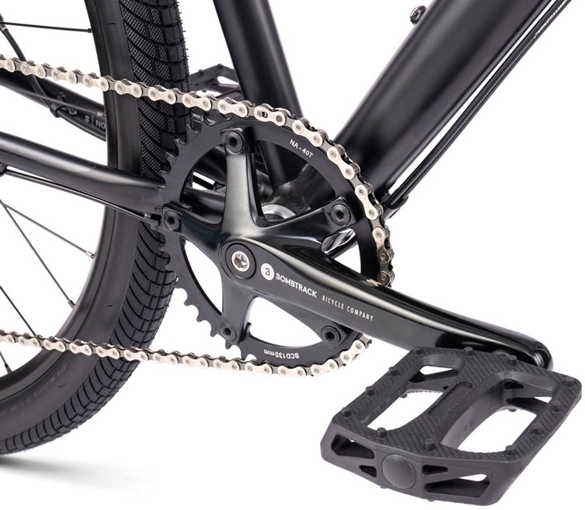 bombtrack munroe sg bike mat zwart l 55